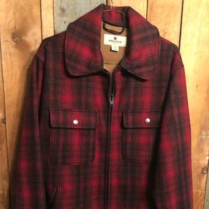 Men’s Woolrich Peacoat - L